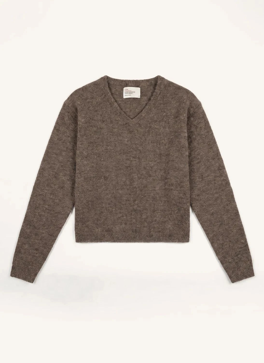 Leon & Harper - Mercy Alpaca Sweater | Brown