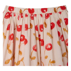 Bonpoint - Suzon Kirazlar skirt Organic cotton | White