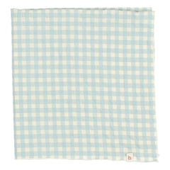 Búho - Gingham Seersucker Bandana | Aqua