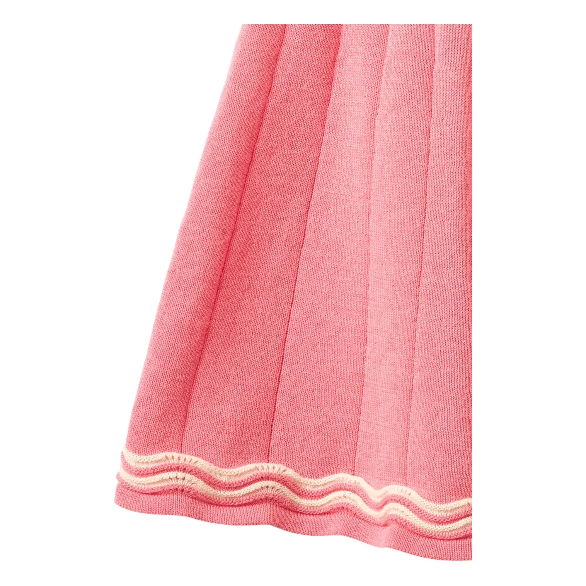 Copenhagen Colors - Tennis Skirt Organic Cotton Knit | Powder Pink