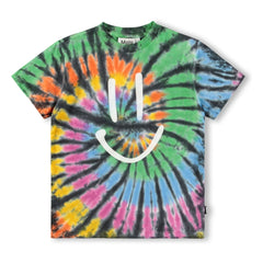 Molo - Roxo Smile Tie-dye Organic Cotton T-shirt | Green