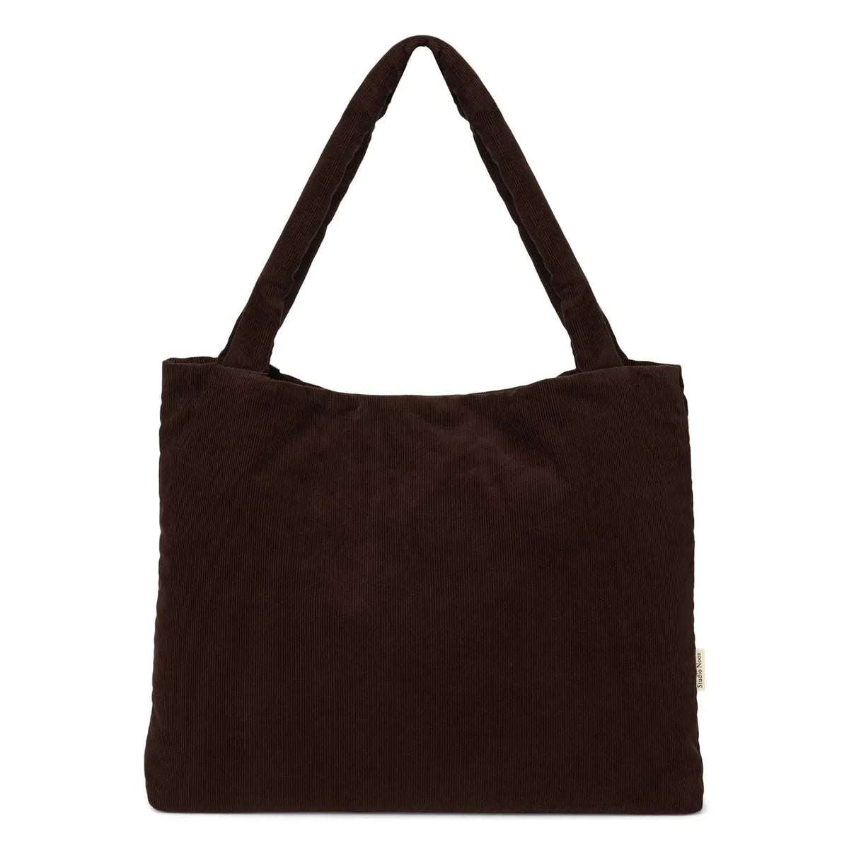 Studio Noos - Velvet diaper bag | Dark Brown