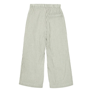 Brunobruno Nation - Francis Striped Organic Cotton Pants | Green