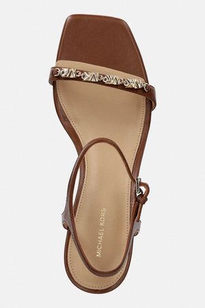 MICHAEL Michael Kors Dina Kitten Sandal Deri Sandalet