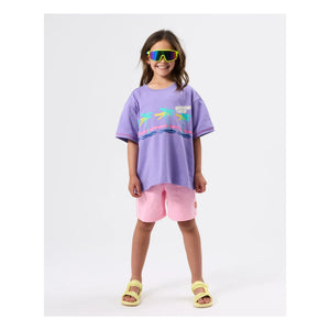 Goldie + Ace - Short Sweatshirt | Pale Pink