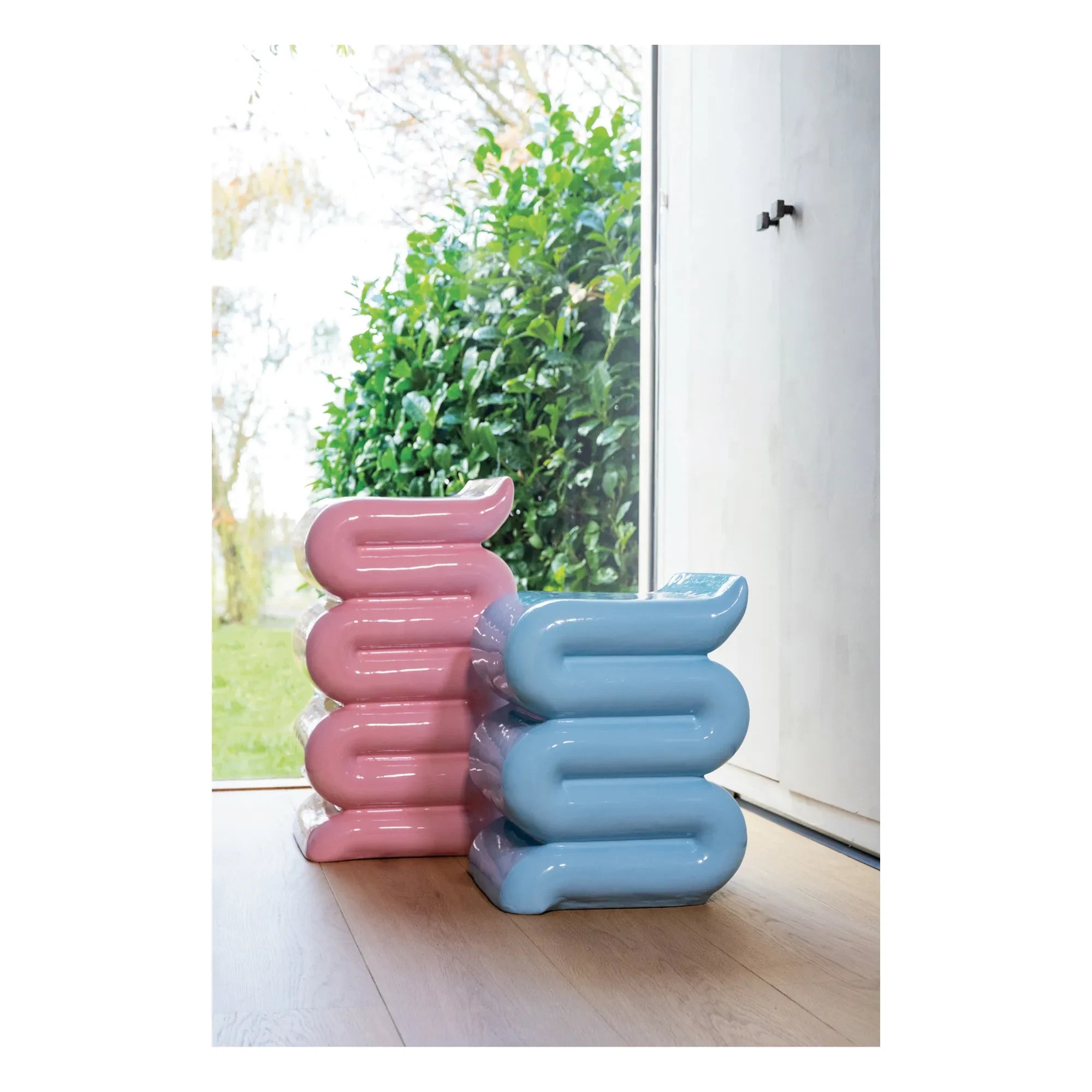 &Klevering - Blue Stool | Blue