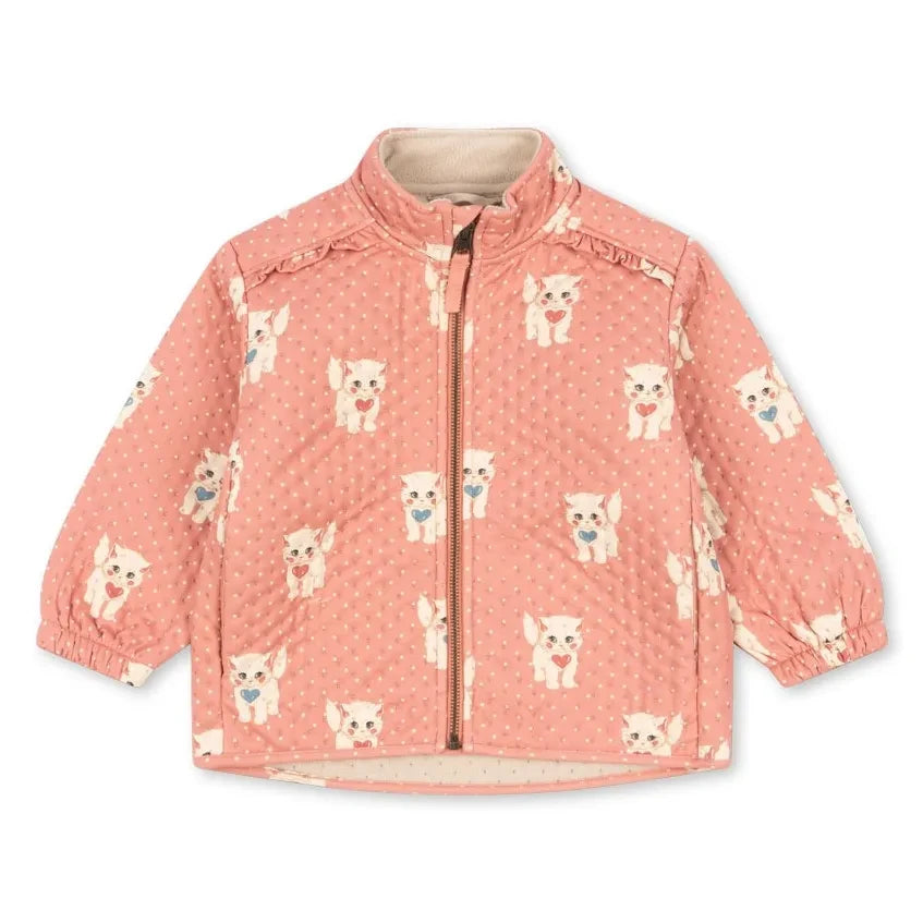 Konges Sløjd - Cats Thermo Lined Jacket Recycled Fiber | Pink