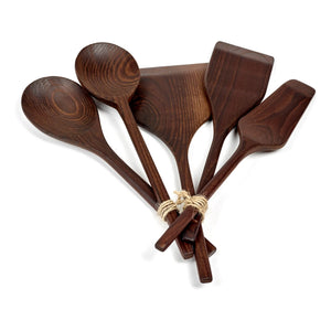 Serax - Pure Wooden Kitchen Utensils - 5 Piece Set