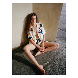 Soleil Soleil - Dakota Silk Shorts | Ecru