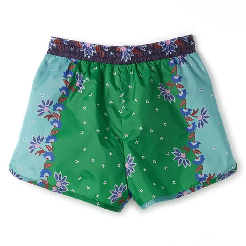Fabula - Hera Flowers Shorts | Green