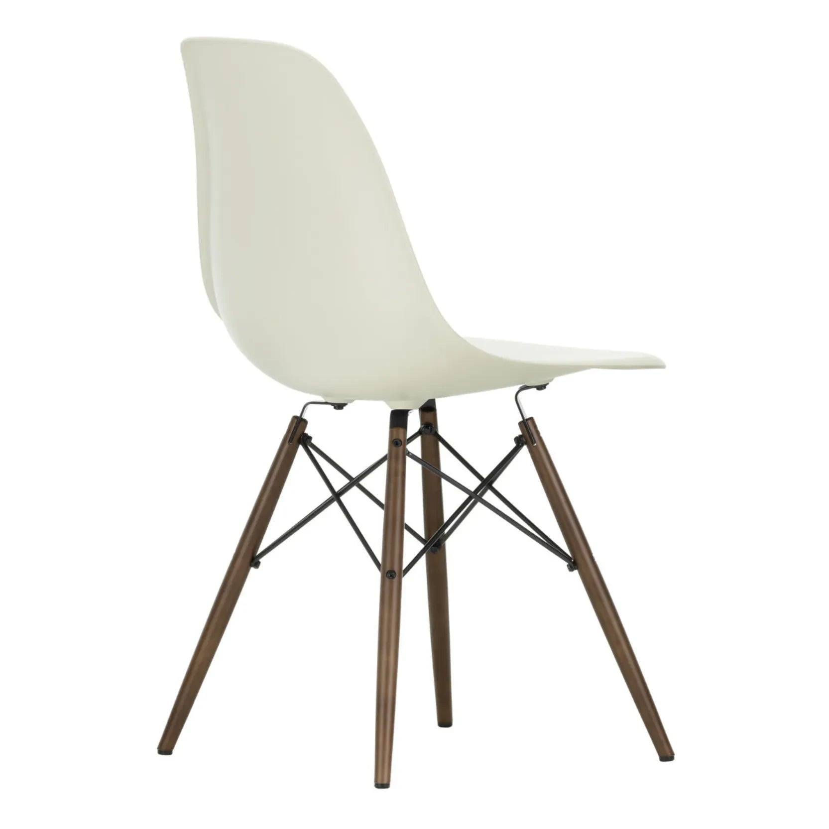 Vitra - DSW Plastic Chair - Maple Base - Charles & Ray Eames | Grey Galet
