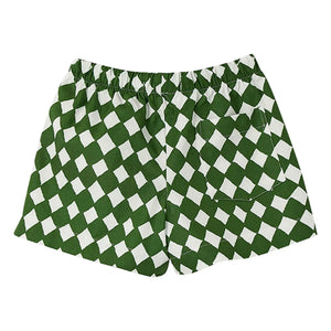 Fabula - Damier Cord Short | Green