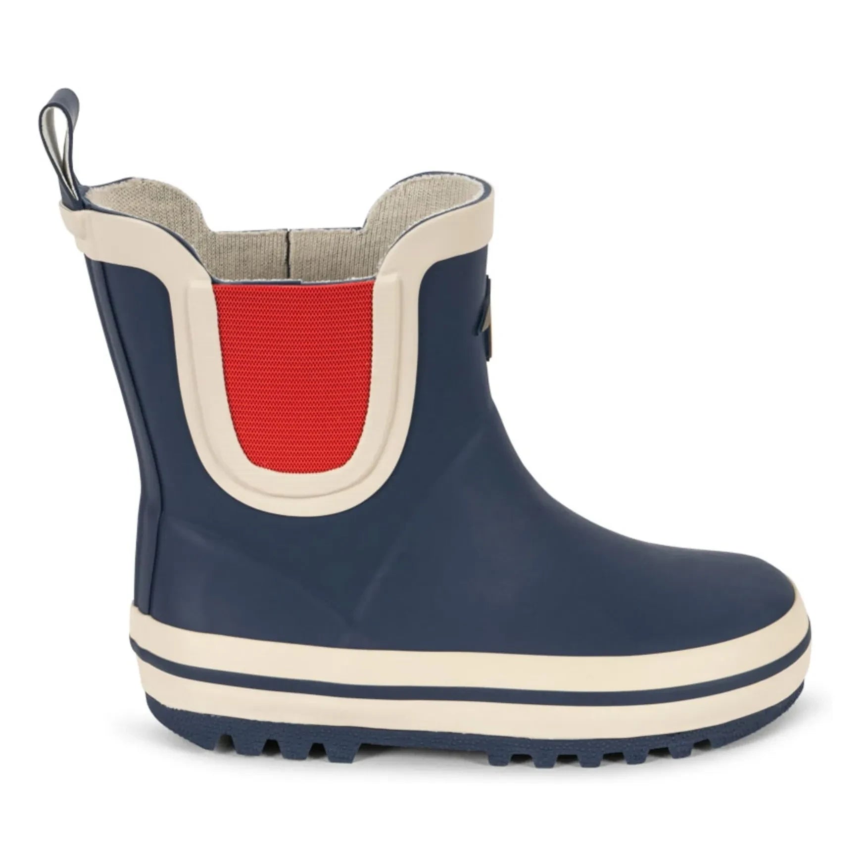 Konges Sløjd - Color Block King Lime Rain Boots | Dark Blue