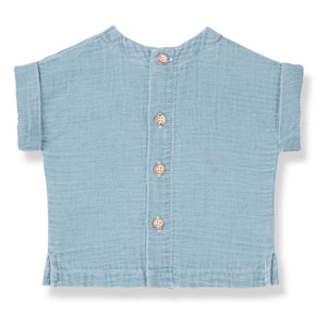 1+ in the family - Bodrum Denim T-Shirt | Light Blue