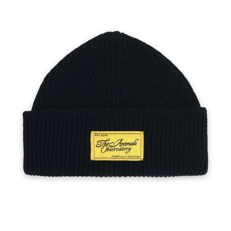 The Animals Observatory - Pony cap Merino wool | Navy