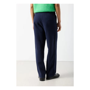 American Vintage - Plizzy Cotton Jogger | Navy Blue