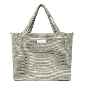Adorna - Keten Tote Çanta | Koyu gri