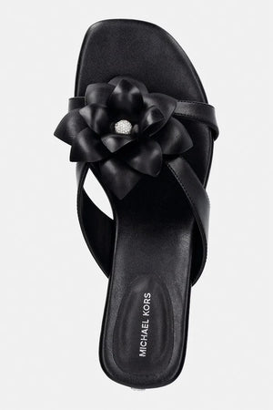 MICHAEL Michael Kors Kadın Deri Terlik Jacie Kitten Sandal