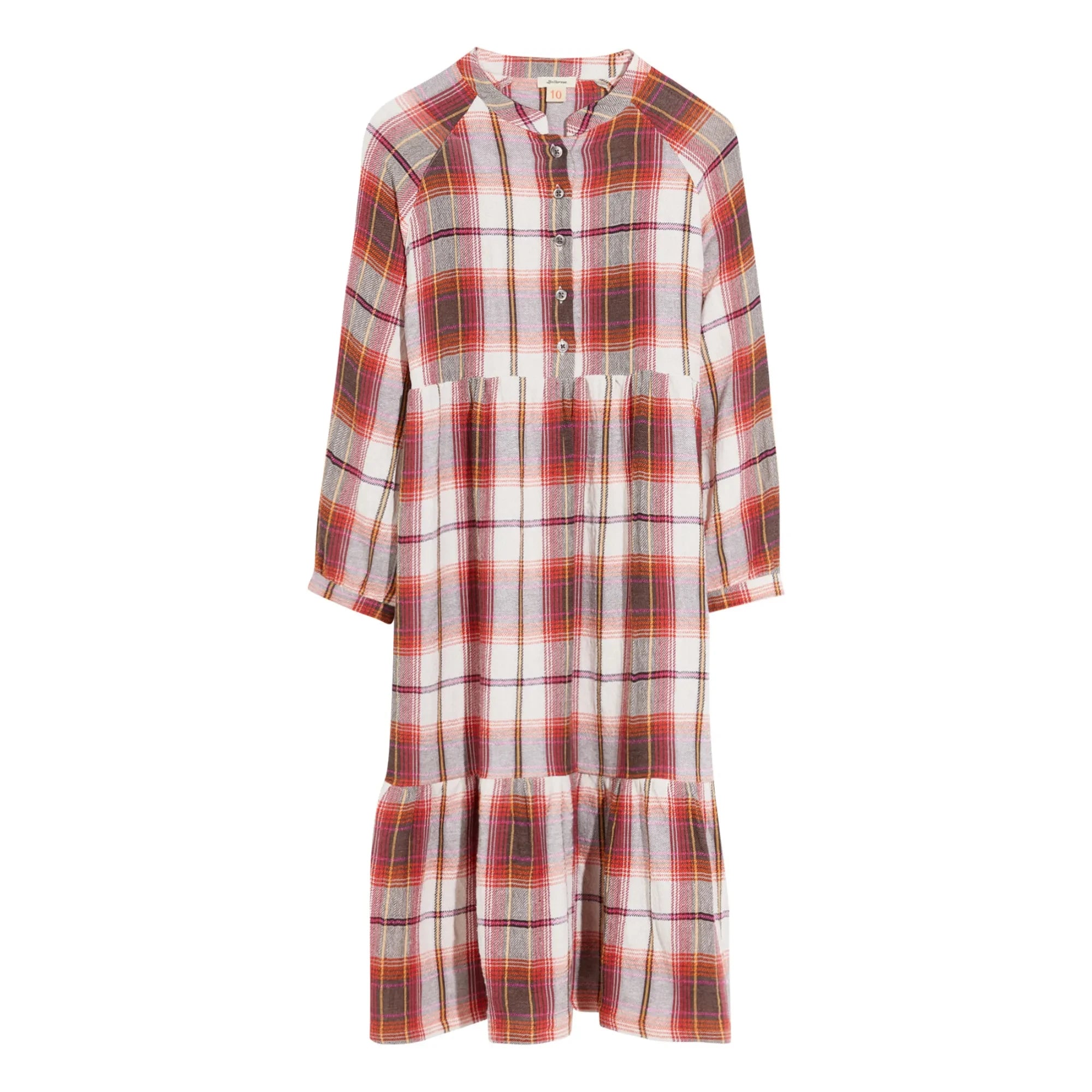 Bellerose - Peru Checked Dress | Ecru