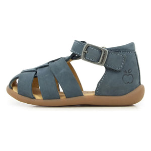 Pom d'Api - Stand Up Papy Sandals | Petrol Blue