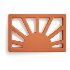 Mushie - Silicone Teething Toy | Terracotta