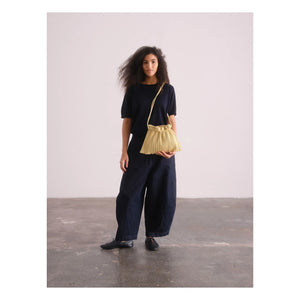 Olend - Shell Bag Vegan Leather | Pale Yellow