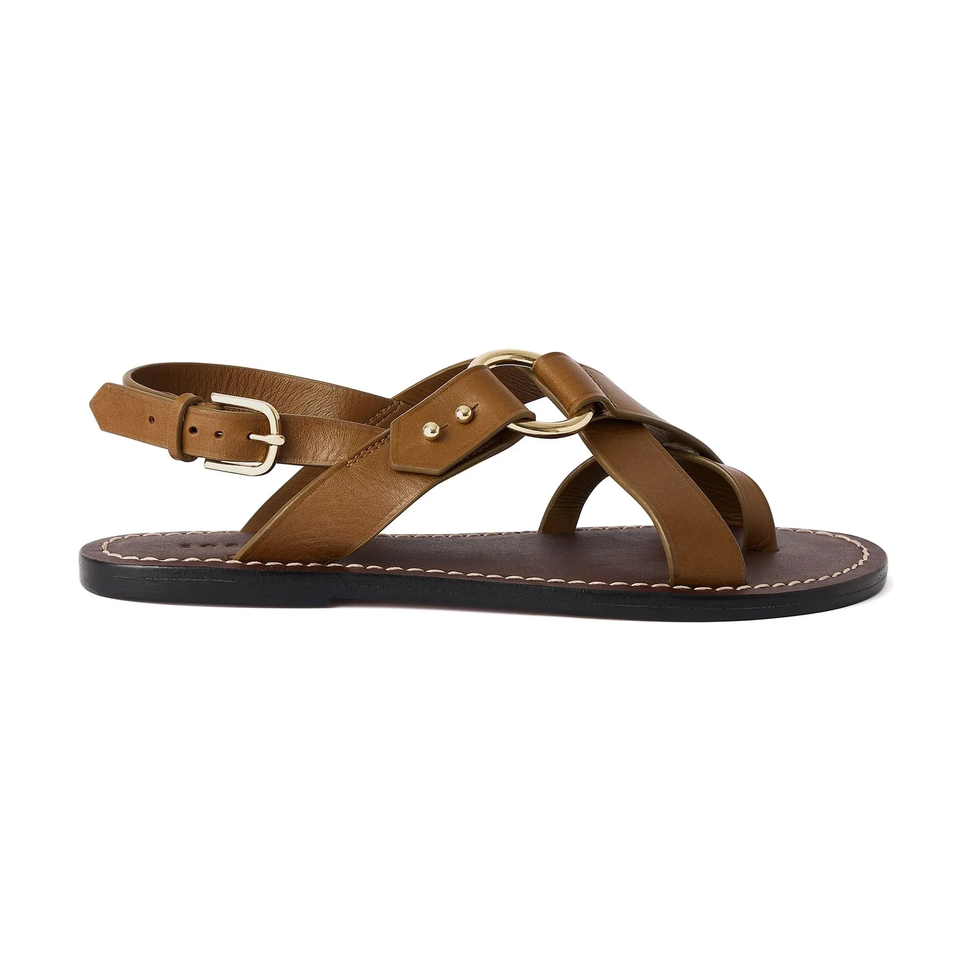 Soeur - Florence leather sandals | Bronze