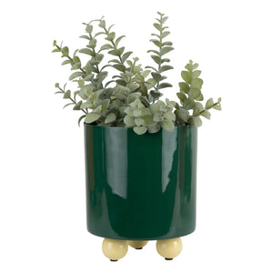 Present Time - Double Funky Planter | Green