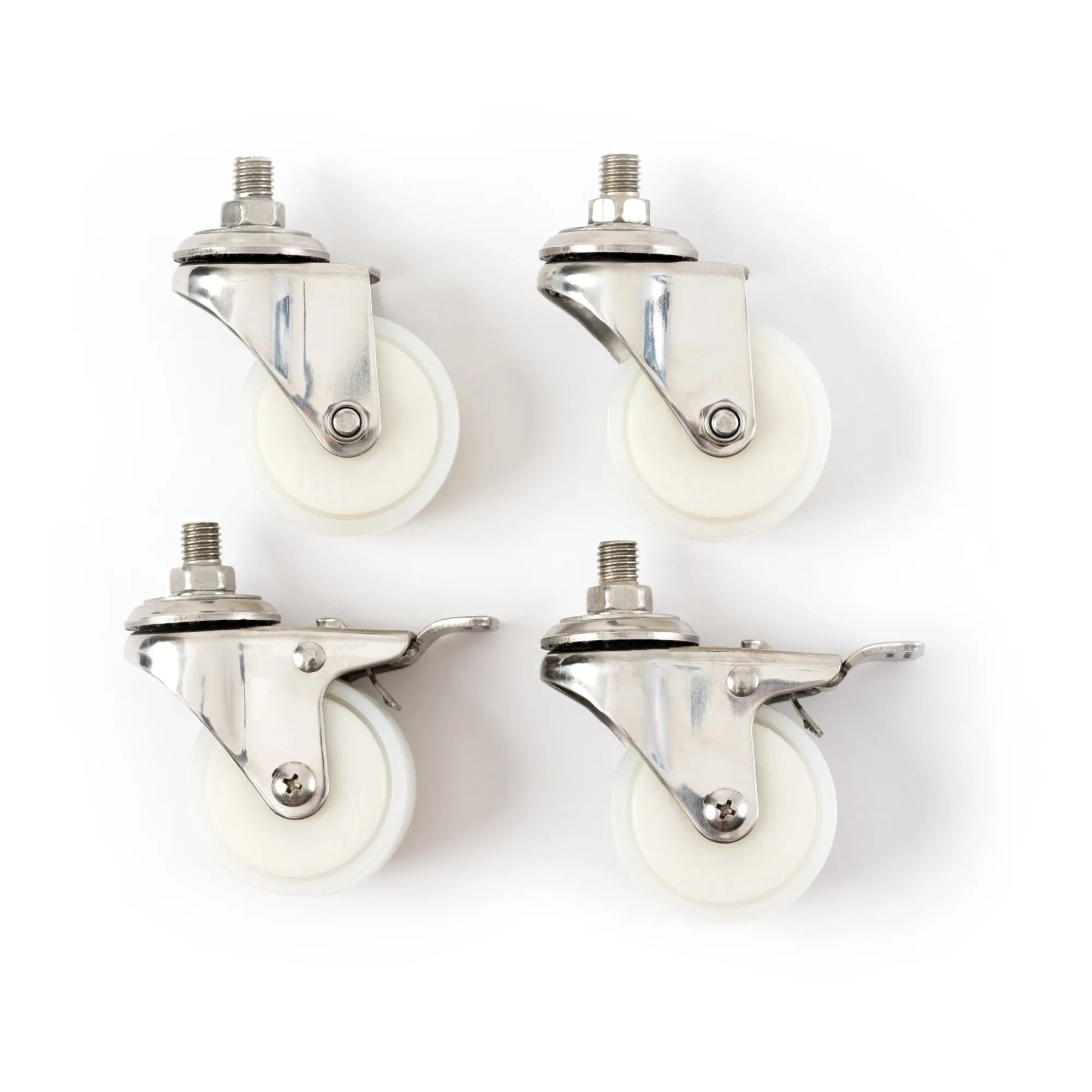 Business & Pleasure Co. - Umbrella Base with Wheels - Set of 4 | White