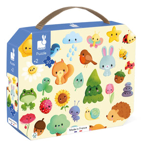Janod - Nature Scene Puzzle - 20 Pieces