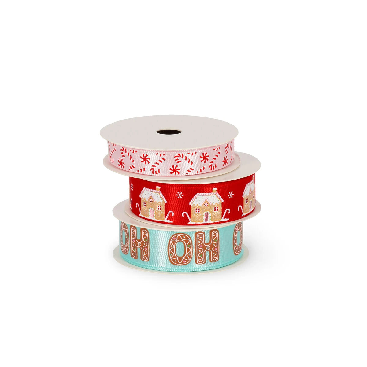 Legami - Set of Three Decorative Ribbons - Gingerbread House