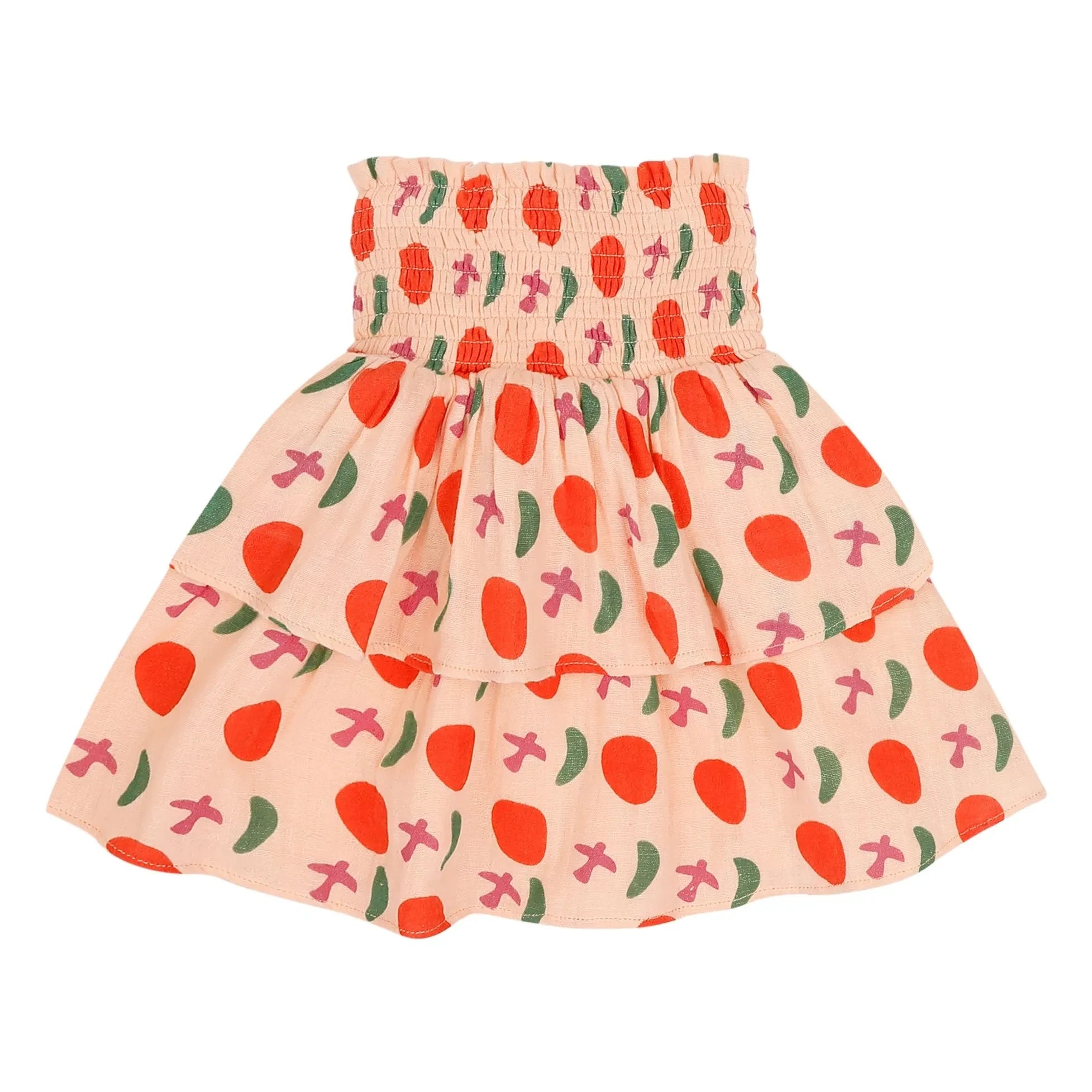 Jenest - Elle Oiseaux skirt Organic cotton | Peach