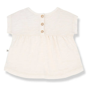 1+ in the family - Atenas Chinée Blouse | Ivory