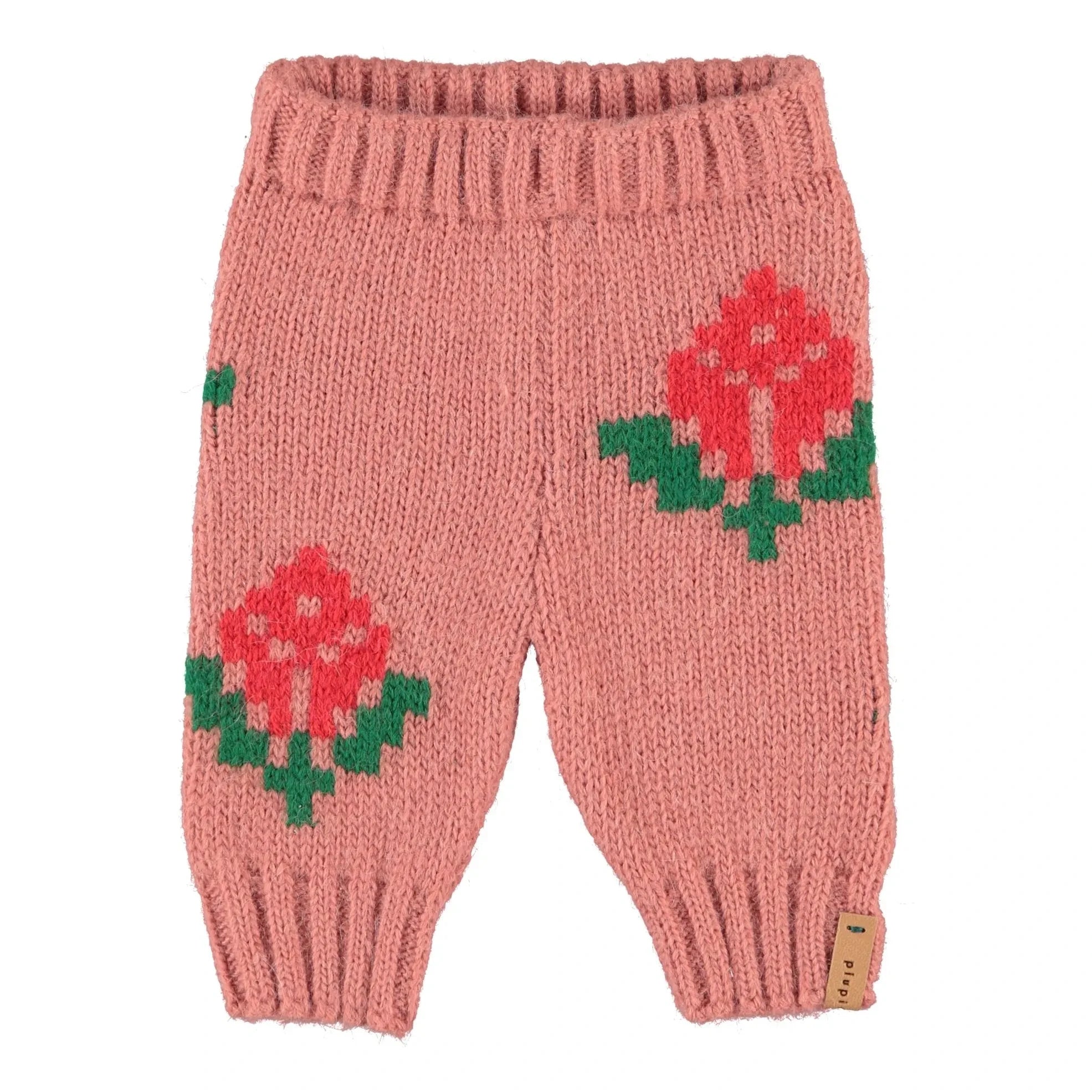 Piupiuchick - Floral Mesh Leggings | Pink