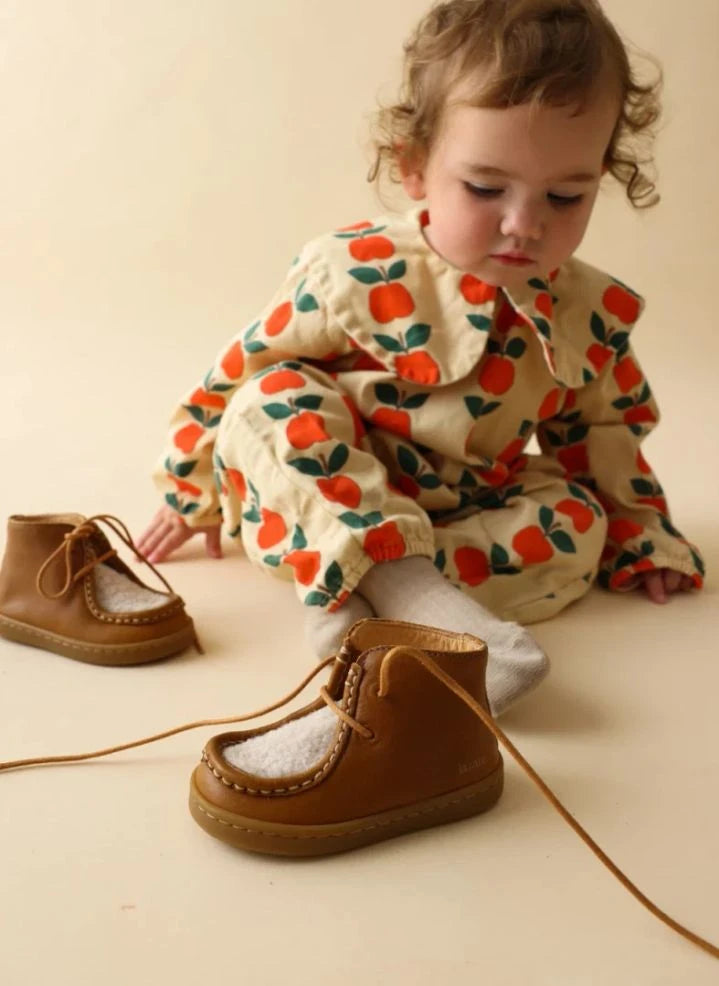 Lazare - Octave Padded First-Step Shoe | Camel