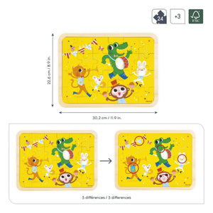 Janod - C'est la fête Puzzle - 24 Pieces