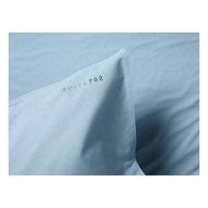 Suite 702 - Organic Cotton Percale Pillowcase | Light Blue