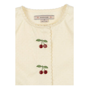 Konges Sløjd - Evia Cherries Organic Cotton Dress | Cream