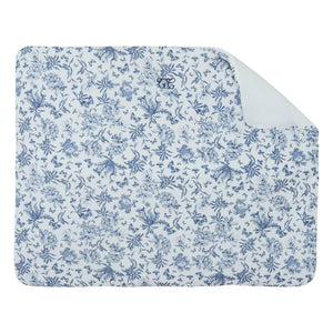 Tartine et Chocolat - Navy blue Toile de Jouy blanket