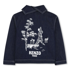 Kenzo - Kenzo Garden Denim Jacket | Dark Blue