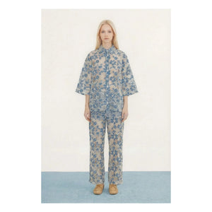 The Tiny Big Sister - Cotton Shirt | Blue