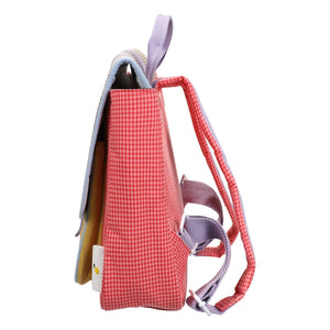 Sticky Lemon - Satchel Fleur Checks | Boise in Rose Tones
