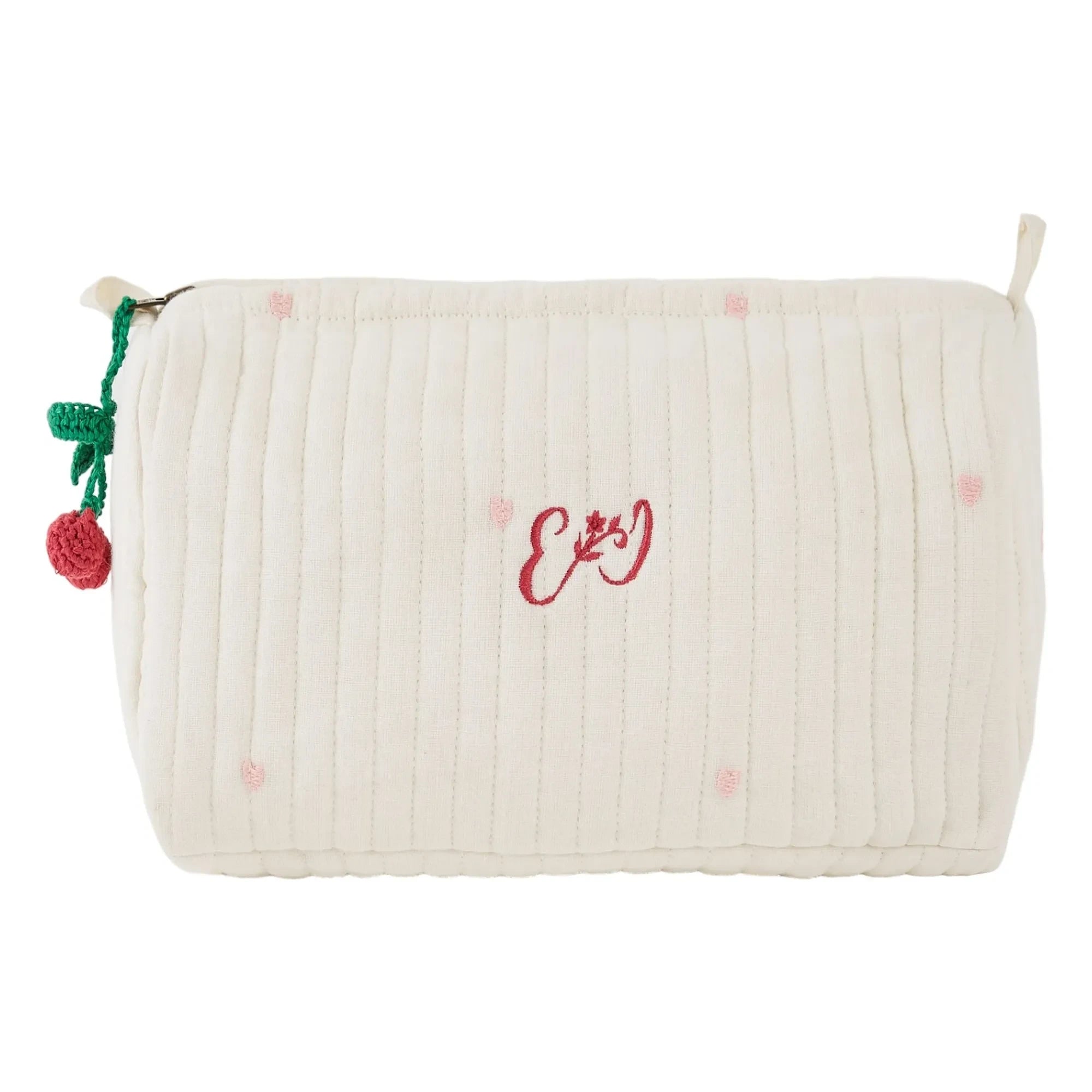 Emile et Ida - Makeup Bag | Ecru