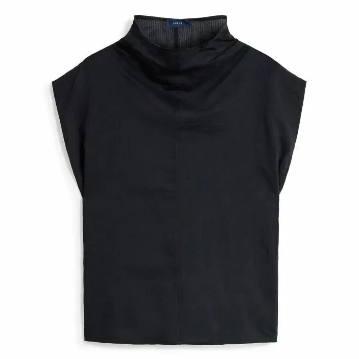 Soeur - Izumi organic cotton and silk blouse | Black