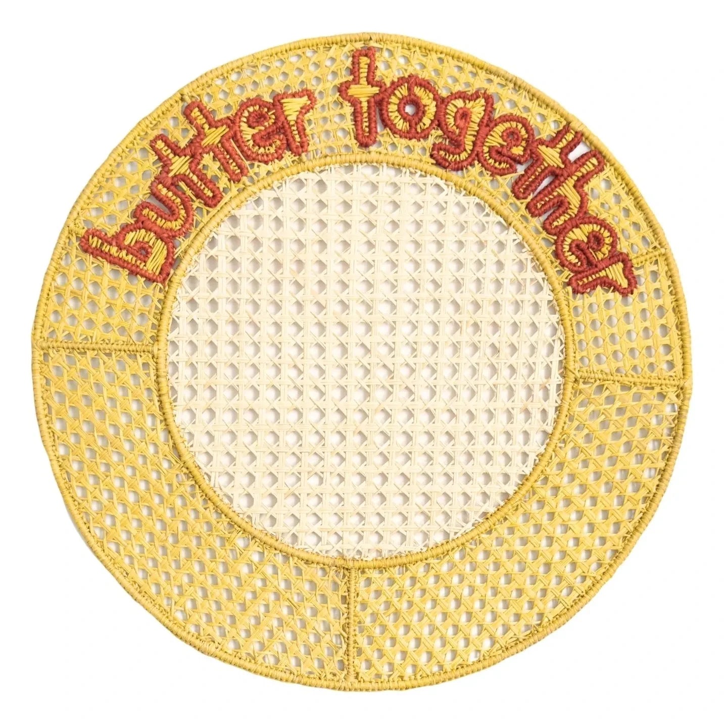 Coro Cora - Butter Together Placemat | Pale Yellow