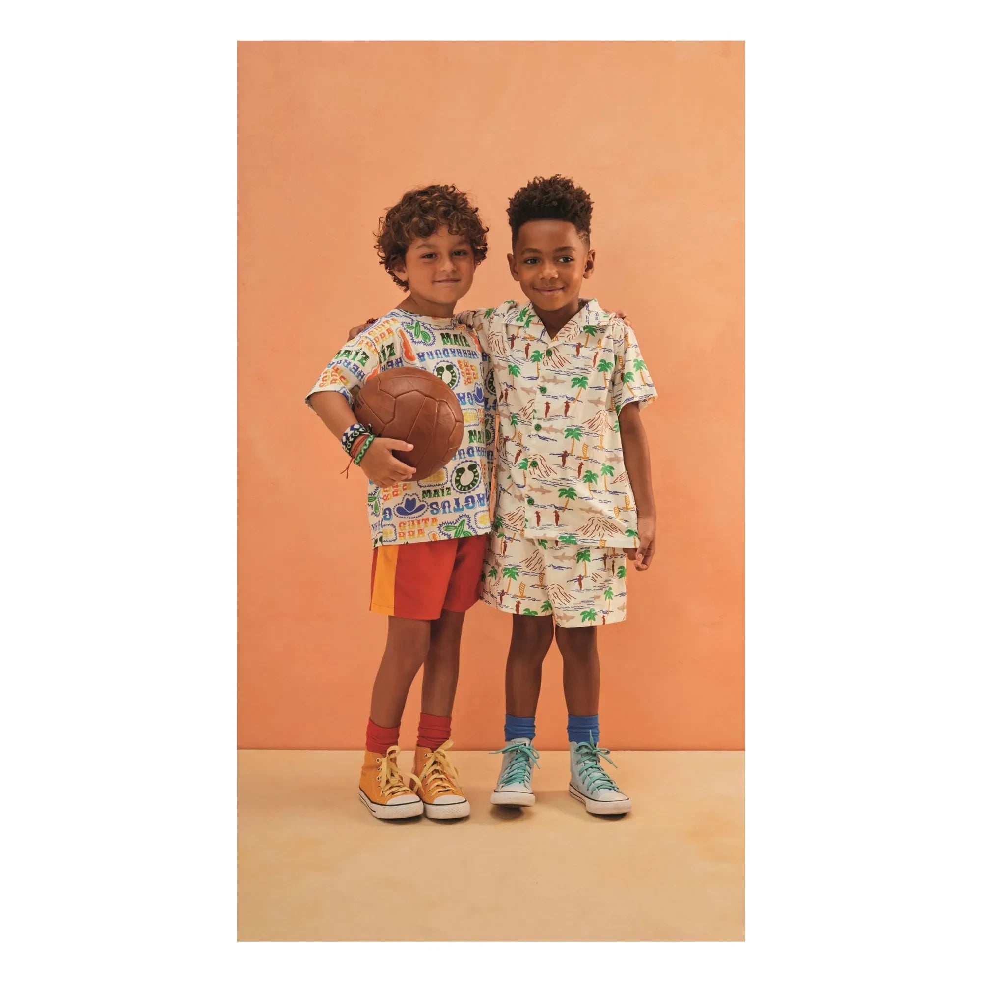 Fabula - Palm Tree Shirt | White