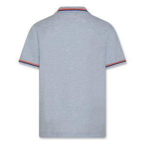 AO76 - Carter Recycled Cotton Polo Shirt | Light Blue