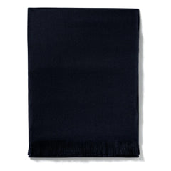 Bompard - Cashmere Voile Shawl | Navy Blue