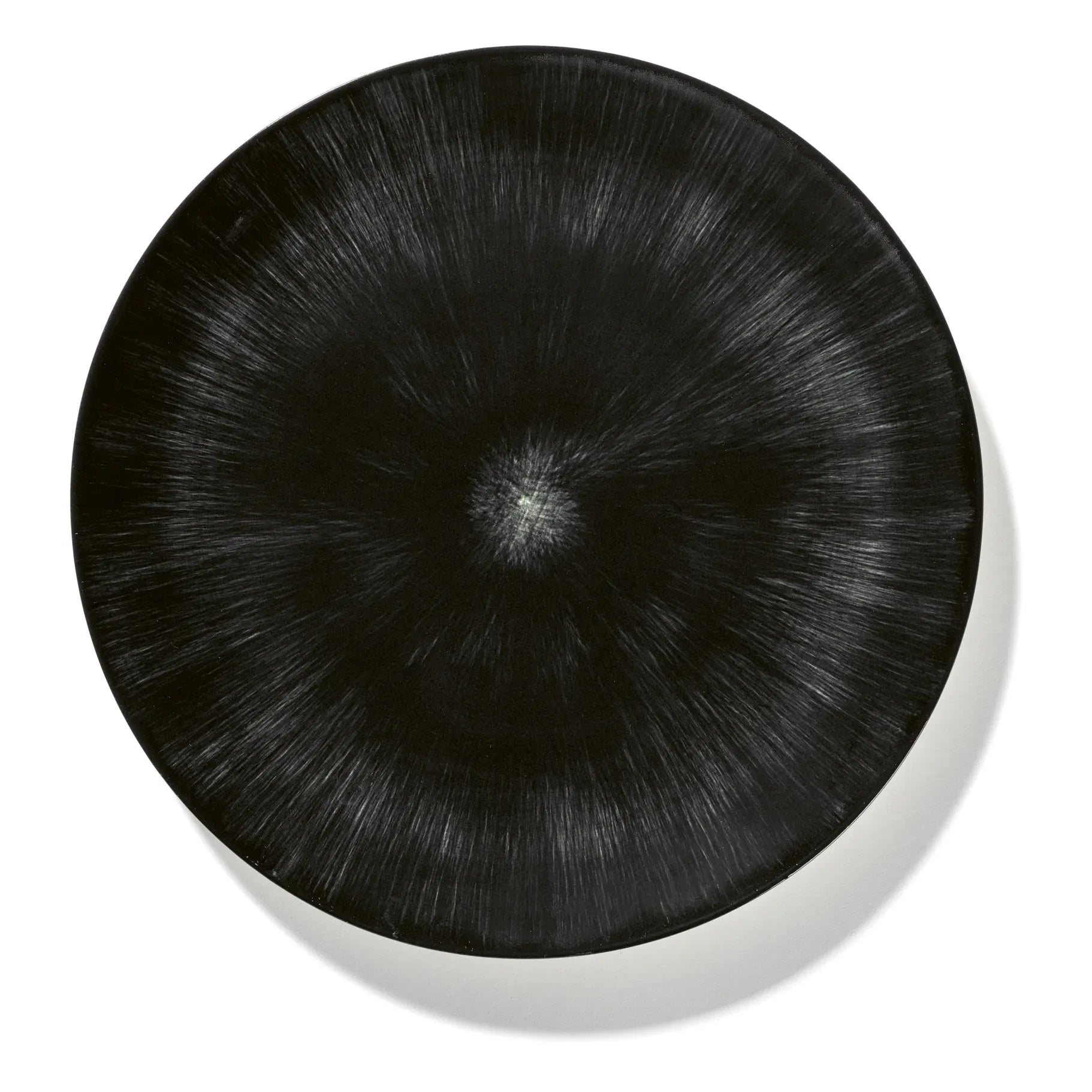 Serax - Ann Demeulemeester Plates - Set of 2 | Black