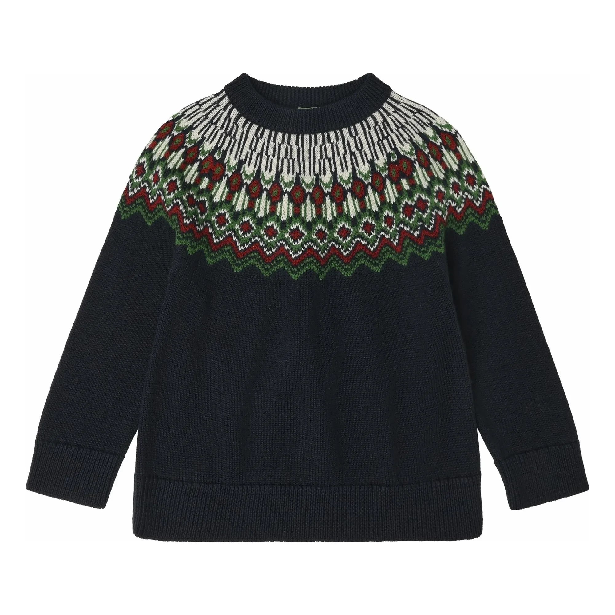 FUB - Lambswool Sweater | Navy